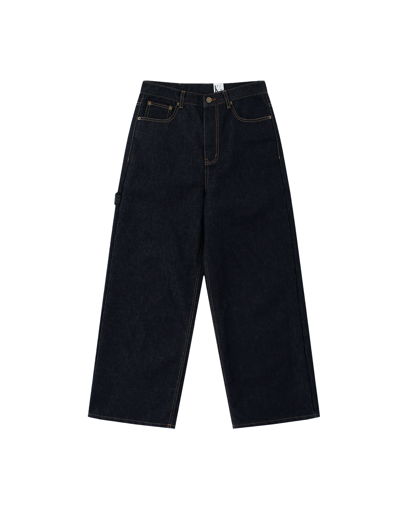 KASHIKO Embroied Nonfade Denim Pants